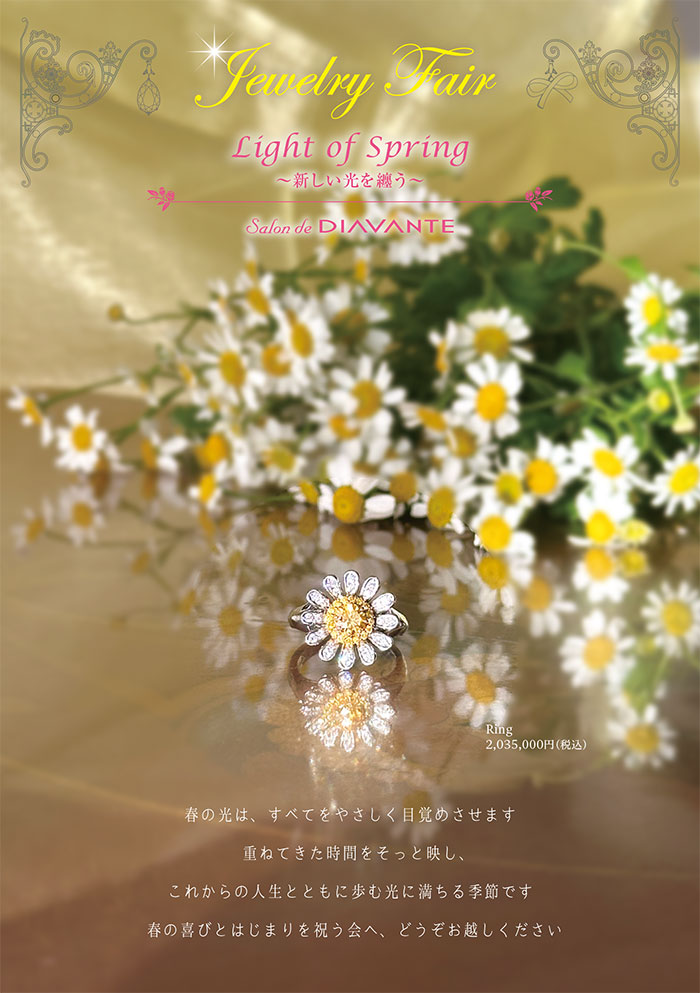 Light of Spring～新しい光 パンフレット1ページ目